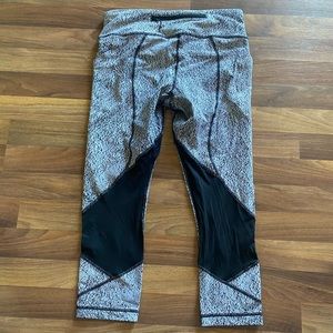 Lululemon Pace Rival Crops - Size 8